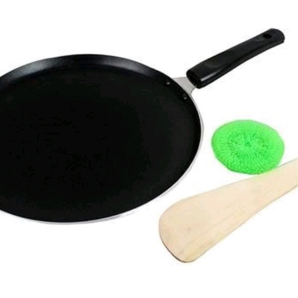Bestfair Dosa Tawa - 28 cm, black