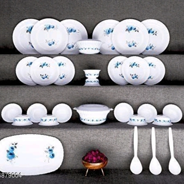 BestFair Unique Casseroles and Serveware - white, free size