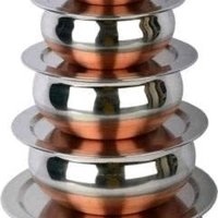 Bestfair Casseroles and Serveware - 5 L, steel