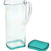 Bestfair Jug and Juice Glasses - white, 3 cm