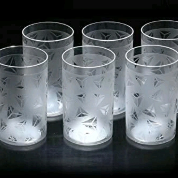 Bestfair Glasses - white, 3 cm