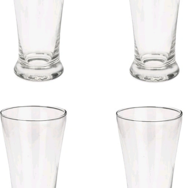 Bestfair Glasses - white, 4 cm