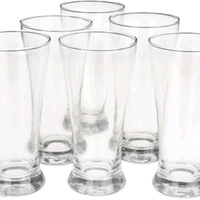 Bestfair Glasses - white, 4 cm