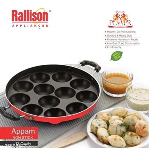 Bestfair Appam Makers - red, 0.5 ml