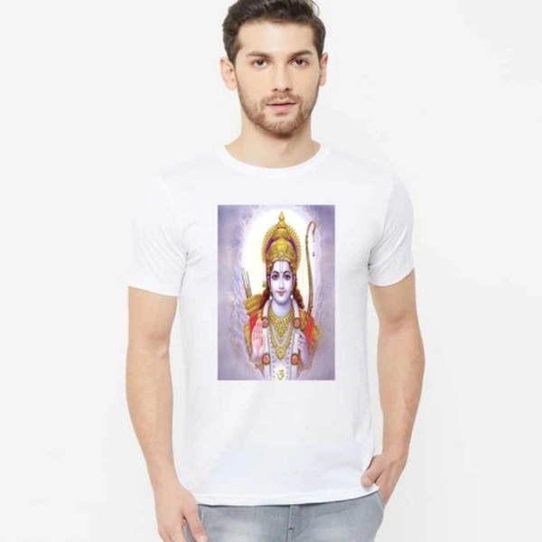 Jai Shree Ram T Shirt - white, S