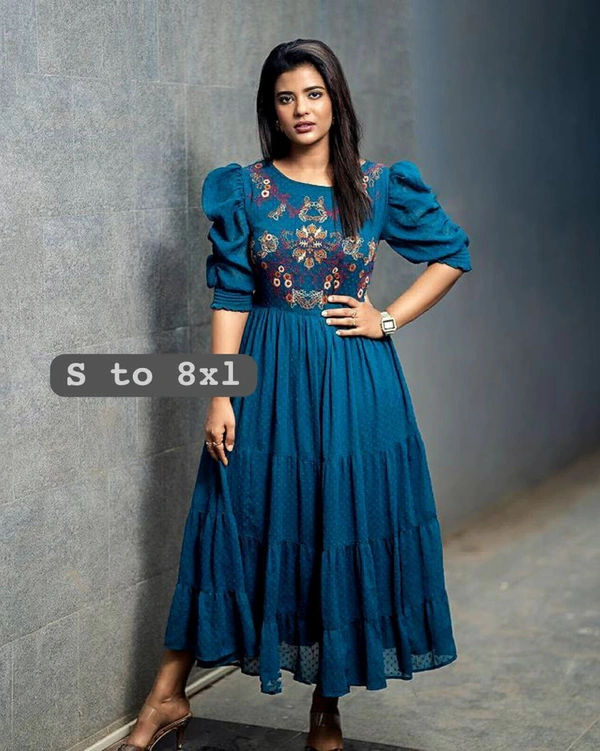 Butti Gown - 3XL