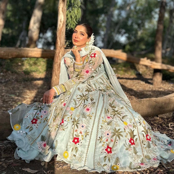 NEW DESIGNER INDO WESTERN LEHENGA GOWN