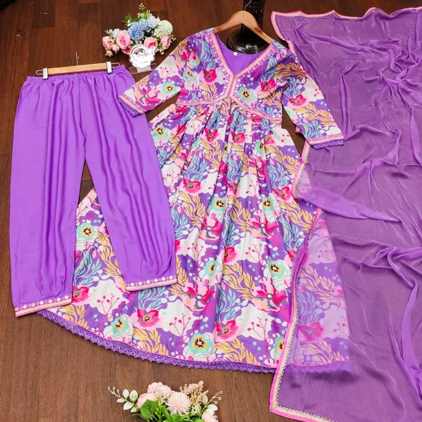 COTTON MASLEEN ALIA CUT Suit Set  - XXXL