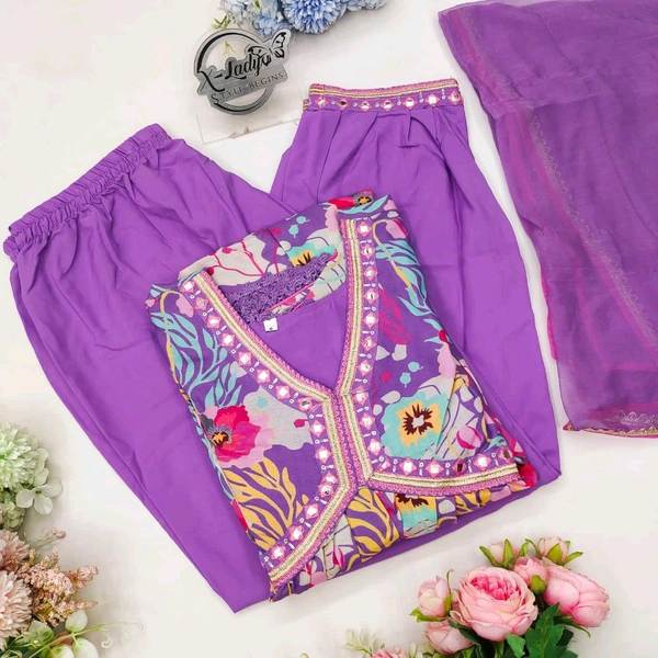 COTTON MASLEEN ALIA CUT Suit Set  - XXXL