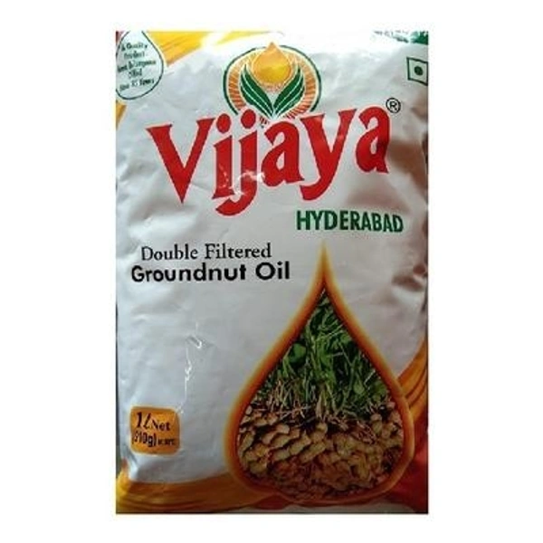 Vijaya Groundnut Oil-1Litre