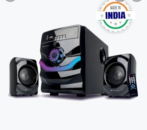 Zebronics 2.1 Rainbow Home Theater  - Black, 2.1 Ht