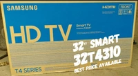 Samsung 32" Android Led  - Black, 32"