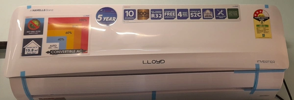 Lloyd 1.5 Ton 3* Inverter Ac  - White, 1.5 Ton