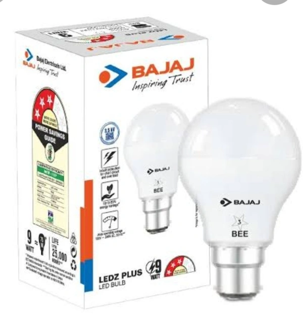Bajaj 9 W Led Plus Bulb - White, 9 W