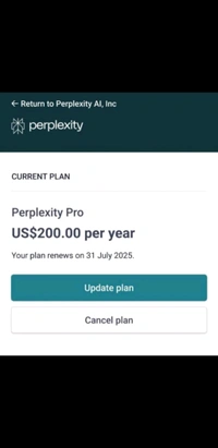 Perplexity - On Ur Mail - Yearly