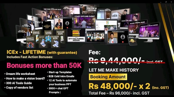 ICEX - Himanshu Agarwal  - LIFETIME