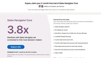 Linkedin Sales Navigator Advanced - On Ur Mail  - 2 MONTHS