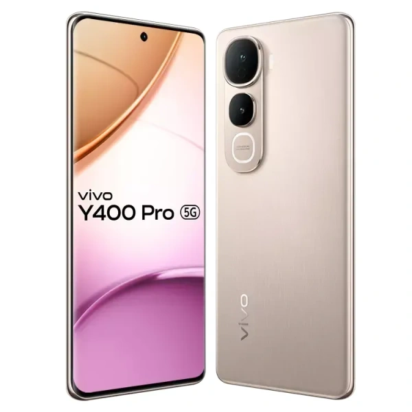 VIVO vivo Y400 Pro 5G (Fest Gold, 256 GB)  (8 GB RAM) - 8+256GB, Fest Gold