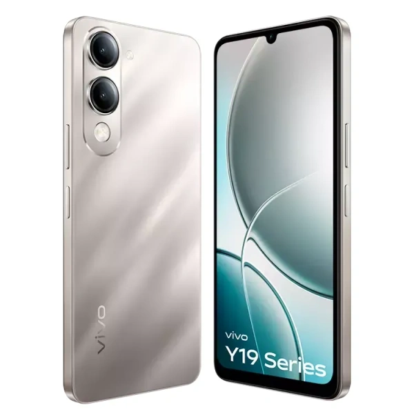 vivo Y19 5G (Titanium Silver, 64 GB)  (4 GB RAM) - 4+64GB, Titanium Silver