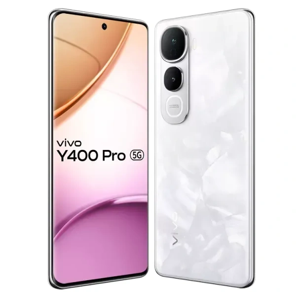 VIVO vivo Y400 Pro 5G (Freestyle White, 256 GB)  (8 GB RAM) - 8+256 GB, Freestyle White