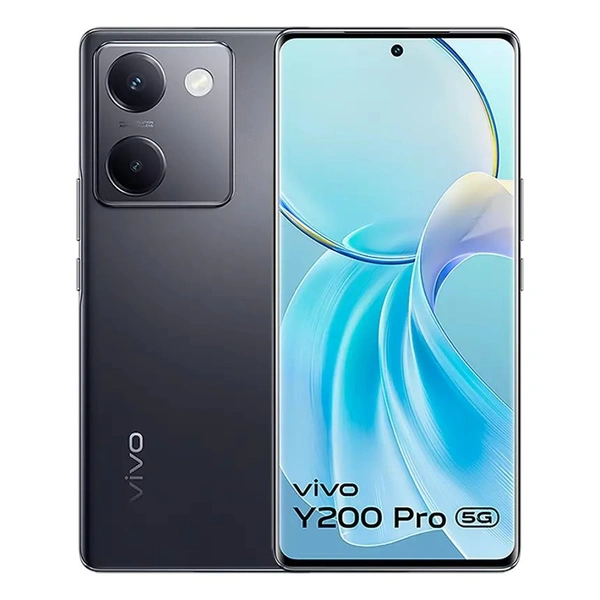 vivo Y200 Pro 5G (Silk Black, 128 GB)  (8 GB RAM) - (8+128Gb), Silk Black,