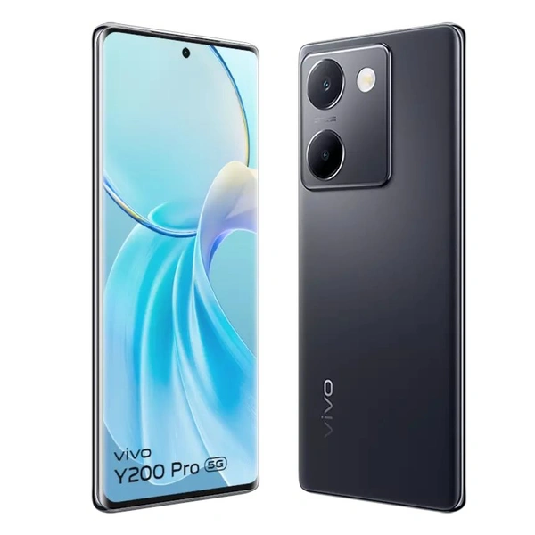 vivo Y200 Pro 5G (Silk Black, 128 GB)  (8 GB RAM) - (8+128Gb), Silk Black,