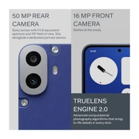 Nothing  CMF by Nothing Phone 1 (Blue, 128 GB)  (6 GB RAM) - (6+128GB), Blue