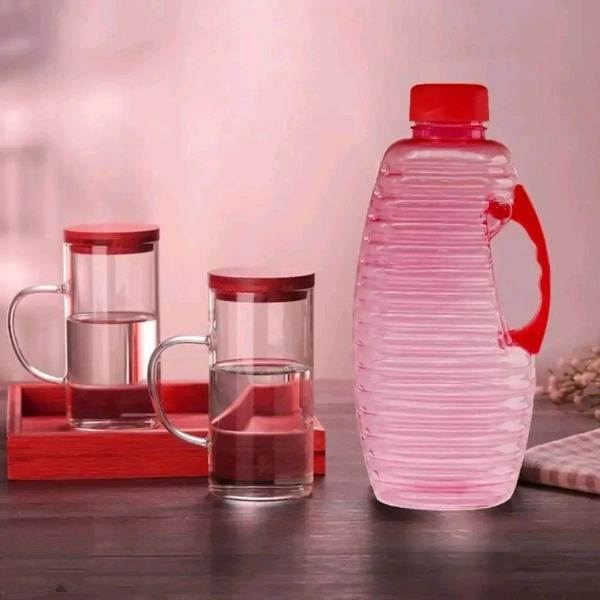 Stylish Jugs / Water Bottles, 1.3 L, RED , 1 piece