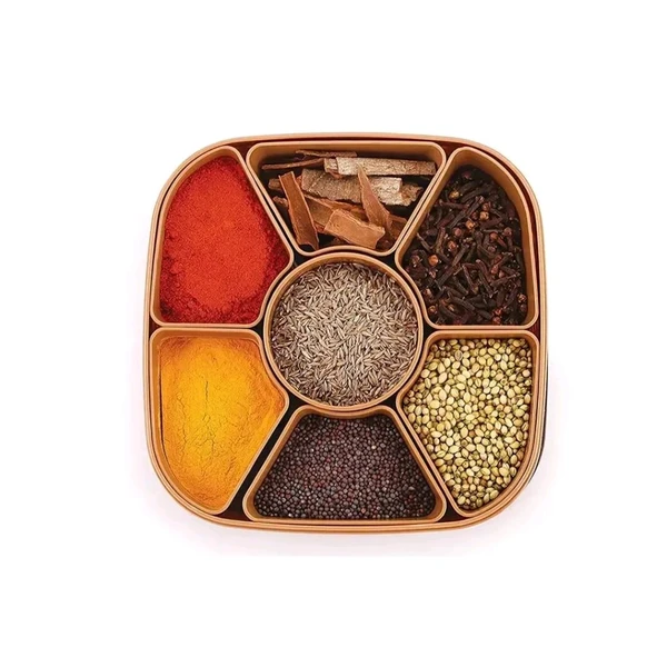 Useful Square Spice Box