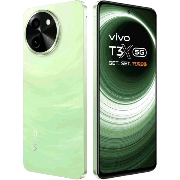 VIVO T3x 5G (Celestial Green, 128 GB)  (4 GB RAM) - (4+128GB), Celestial Green