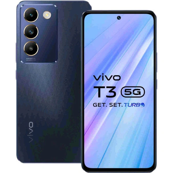 VIVO T3 5G (Cosmic Blue, 256 GB)  (8 GB RAM) - (8+256GB), Cosmic Blue