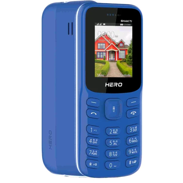 LAVA Hero Shakti Keypad Mobile|1.8 inch Big Display|Auto Call Recording|Wireless FM  (Pepsi Blue)