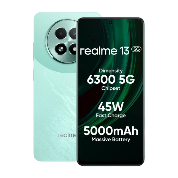 realme 13 5G (Speed Green, 128 GB)  (8 GB RAM) - 8+128GB, Speed Green