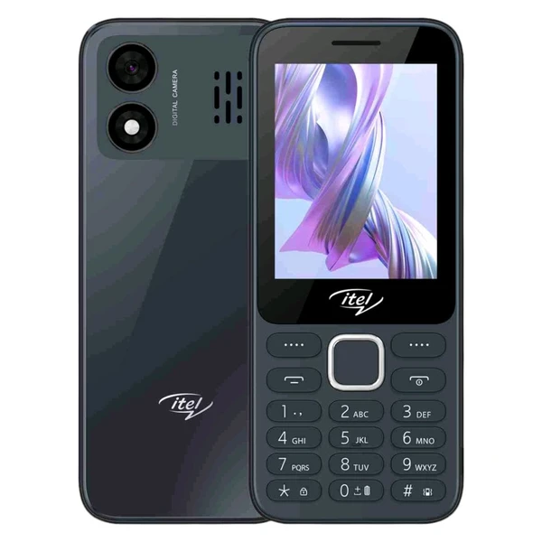 itel it5330 | 2.8 inch Big Display | 1900 mAh Battery | Kingvoice  (Black) - Black