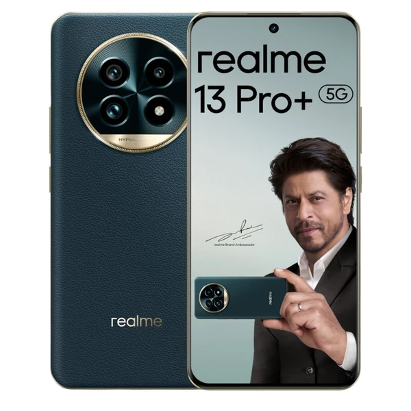 realme 13 Pro+ 5G (Emerald Green, 256 GB)  (8 GB RAM) - (8+256GB), Emerald Green