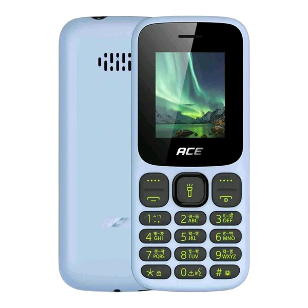 itel Ace 3 Shine  (City Blue) - City Blue