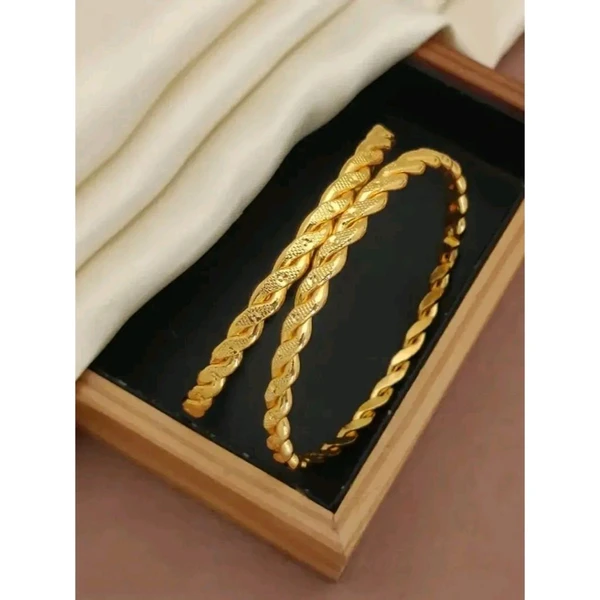 Elegant Bangle Sets for Women pack of 2 - 2.4