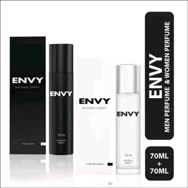 ENVY Combo Perfume For Men and Women 70ML + 70ML Eau de Parfum - 140 ml  (For Men & Women)