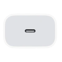 Apple 20W ,USB-C Power Charging Adapter for iPhone, iPad & AirPods  (White) - White