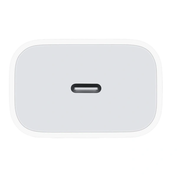 Apple 20W ,USB-C Power Charging Adapter for iPhone, iPad & AirPods  (White) - White