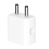 Apple 20W ,USB-C Power Charging Adapter for iPhone, iPad & AirPods  (White) - White