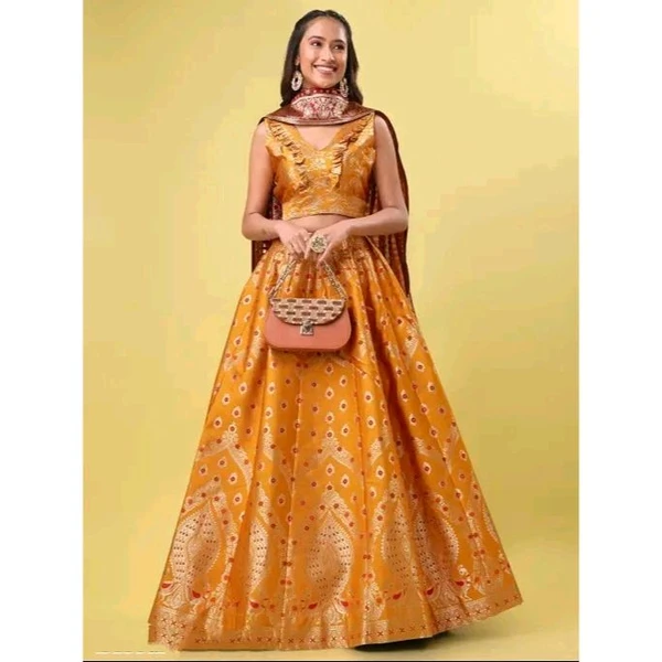 Women's Yellow Lehengas