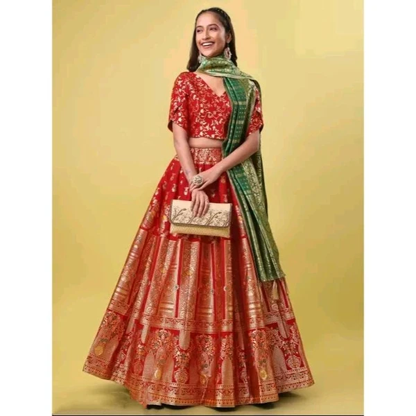 Women's Red Lehengas