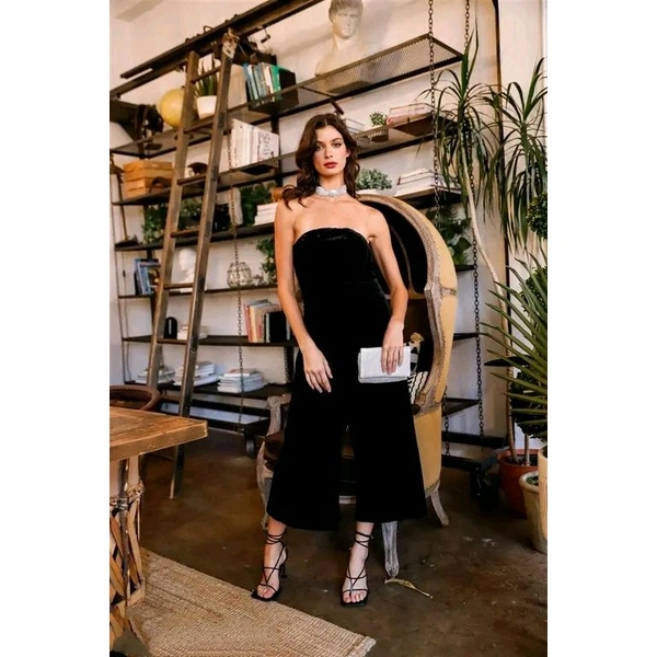 WOMEN TRENDY INSTA DRESS - Black, L