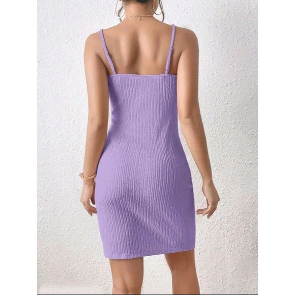 Westurn Wear dress for women,party wear dress - XL, Purple