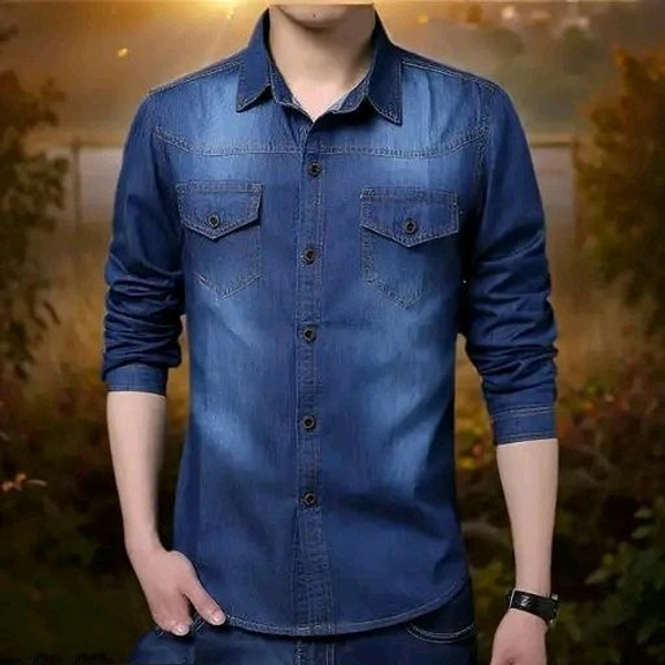 shirts for men  - Blue, M