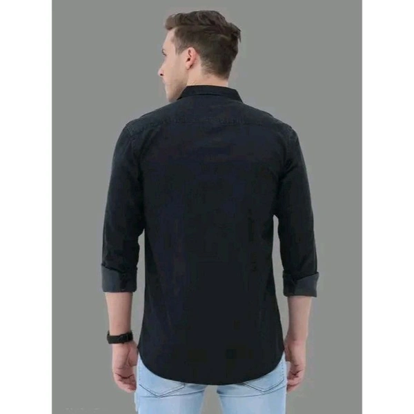Men Formal Shirts - Black, M