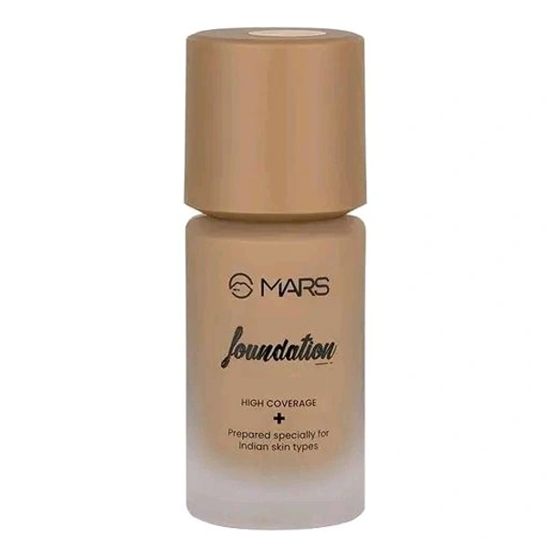 Mars High Coverage Liquid Matte Full Coverage Foundation Cream For All Skin Types | Blemish Free & Blendable Full Coverage Foundation Cream For All Skin Types For Makeup- Shade-08