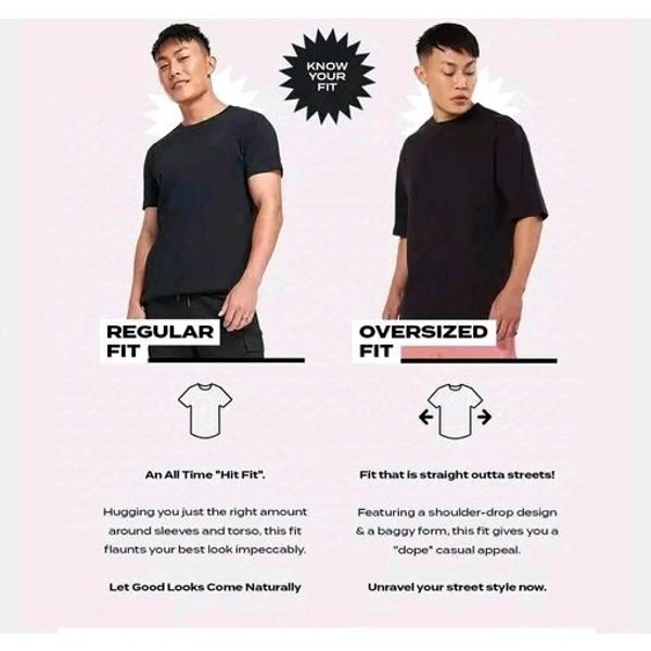 Back printed oversize Tshirt for men graphic print funky print - L, White