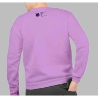 Men's Graphic Pullovers Purple Sweatshirts - Purple, XL